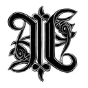 Two Word Ambigram Generator tattoo design idea