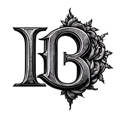 13 Roman Numeral tattoo design idea