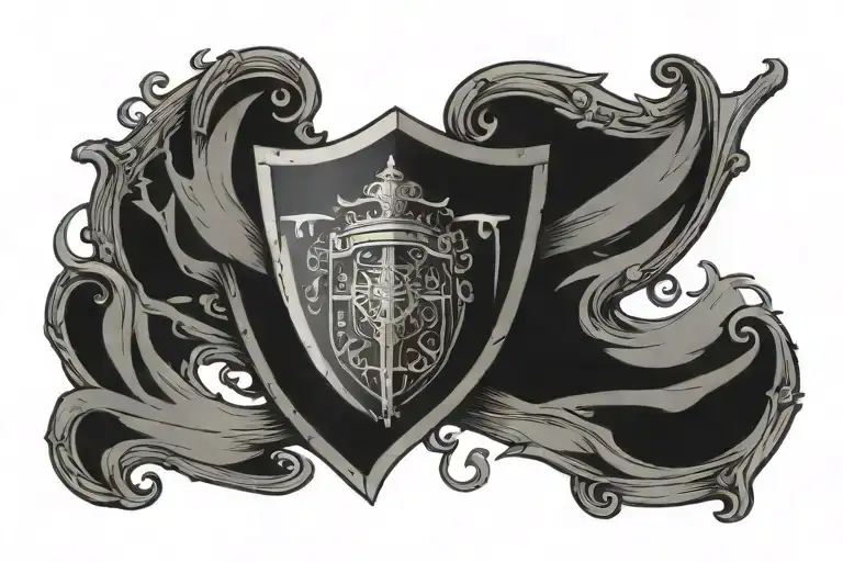 The Lord is my rock and my fortress in my deliver my God my rock and my take refuge shield of salvation my stronghold tattoo design idea