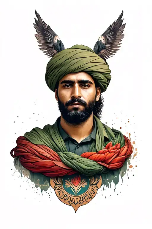 kurdistan tattoo design idea