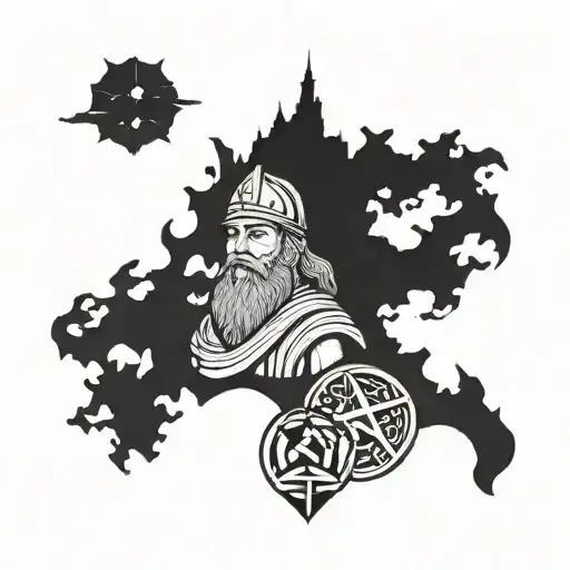 Leif Erikson statue in Iceland tattoo design idea