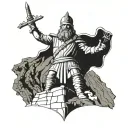 Leif Erikson statue in Iceland tattoo design idea