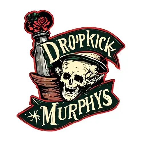 Boston Dropkick Murphys Logo Tattoo design inspired tattoo design idea