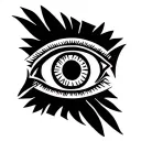 eye  Aztec Mayan Tattoos tattoo design idea