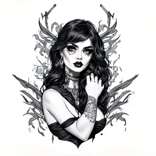 Slut tattoo design idea