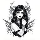 Slut tattoo design idea