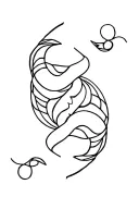 Pisces empath tattoo design idea