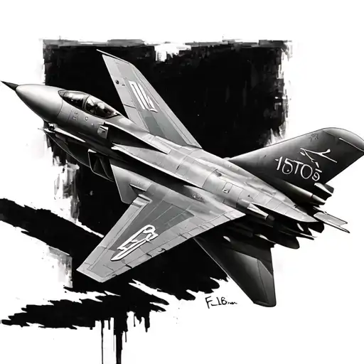F16 tattoo design idea