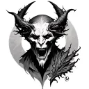 lucifer tattoo design idea