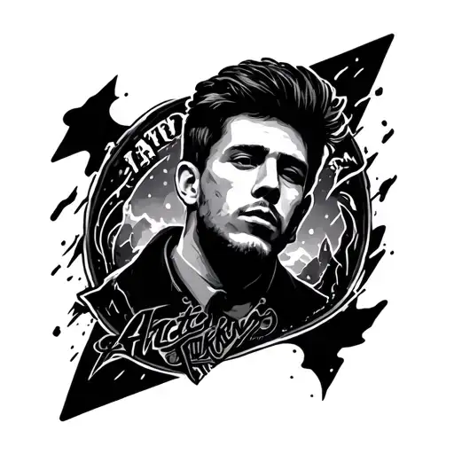 arctic monkeys tattoo inspired tattoo design idea