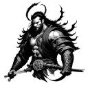 Ronin tattoo design idea