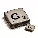 Scrabble Tile tattoo design idea