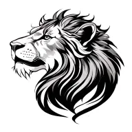 leo zodiac sign tattoo design idea