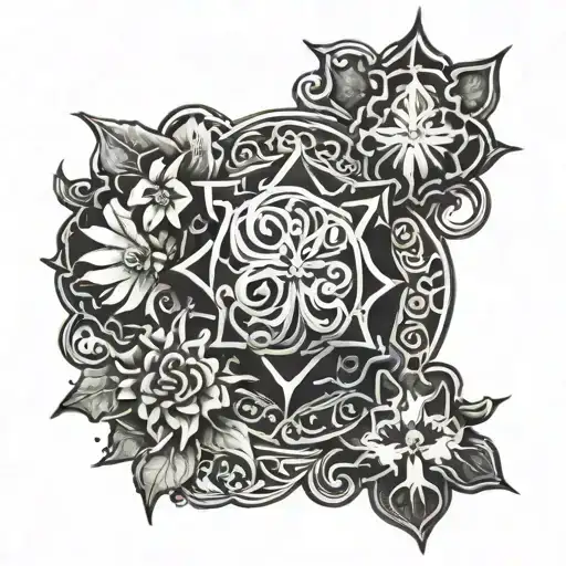 biblical tattoo design idea