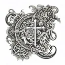 biblical tattoo design idea