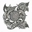 biblical tattoo design idea