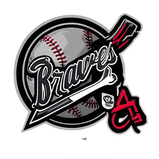 Atlanta Braves logo tattoo design idea