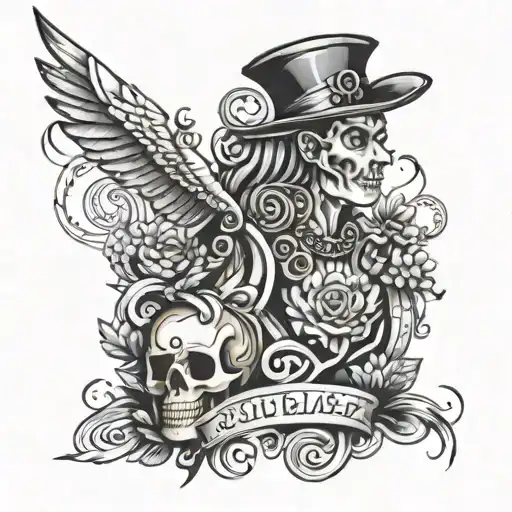 soul healer, confectionery, endurance, development  tattoo design idea