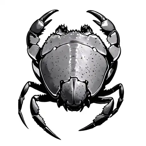 redneck riding horseshoe crab tattoo design idea