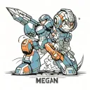 Mega Man tattoo design idea