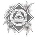 alcoholics anonymous tattoo design idea