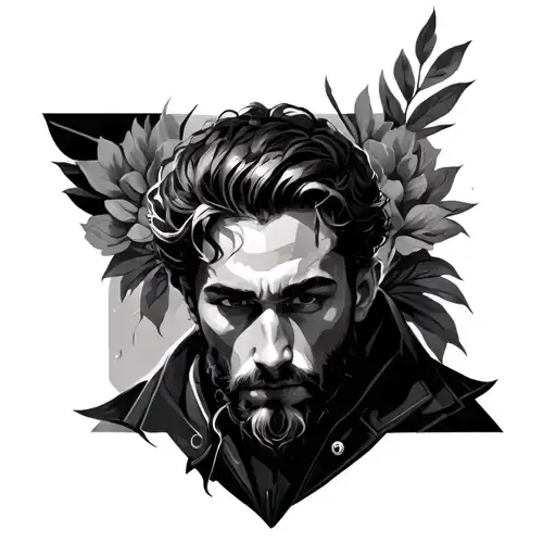 Rémi, gemini men tattoo design idea