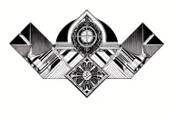 vatican saint peters tattoo design idea