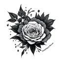 Everything Happens A Reason tattoo design idea