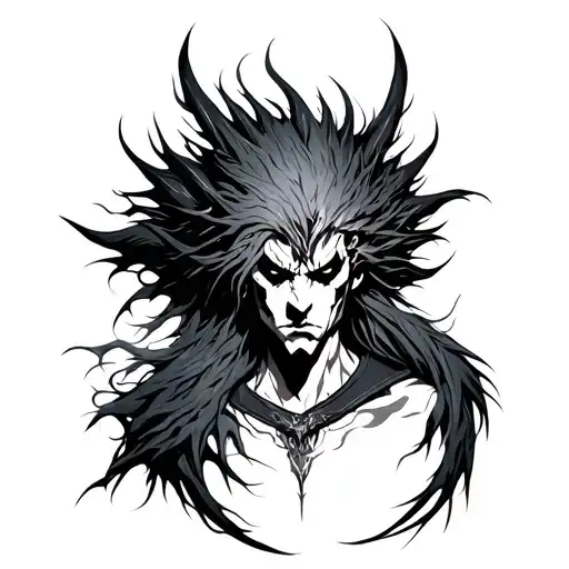 berserk curse mark tattoo design idea