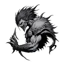 berserk curse mark tattoo design idea