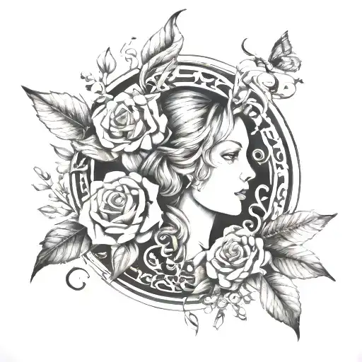 Life goes on tattoo design idea