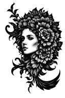 mantle tattoo design idea