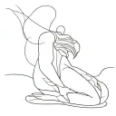 00:00 with lines going tattoo design idea