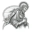 stations of the cross tattoo design idea