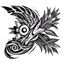 canary islands tribal design tattoo design idea