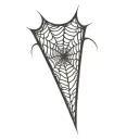 Filler Spider Webs tattoo design idea