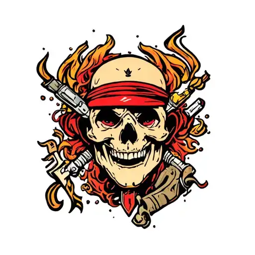 undefeated tattoo design idea