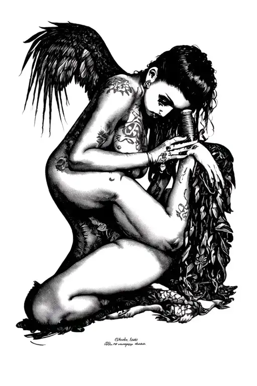 nude goth girl,huge tits,huge ass,spread eagle, sucking on dildo,pierced labia pierced nipples tattoo design idea
