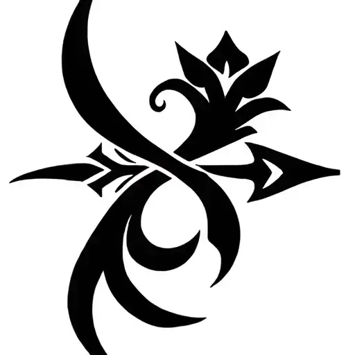 Trinacria Symbol tattoo design idea