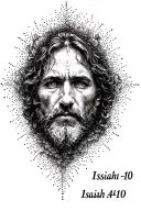 Isaiah  41:10 tattoo design idea