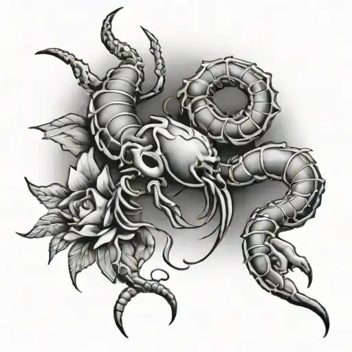Gloria,Scorpio , Houston Texas tattoo design idea