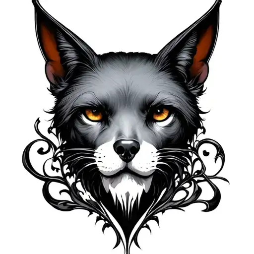 Cuckold tattoo design idea