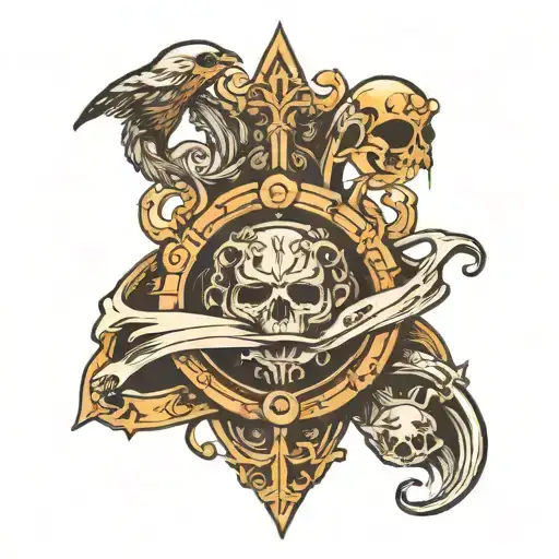 Elden ring tattoo design idea