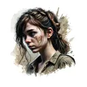 ellie last of us tattoo design idea