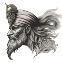 aslan baba deep singh tattoo design idea