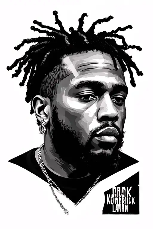Kendrick Lamar tattoo design idea