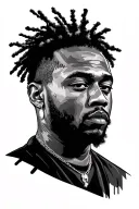 Kendrick Lamar tattoo design idea