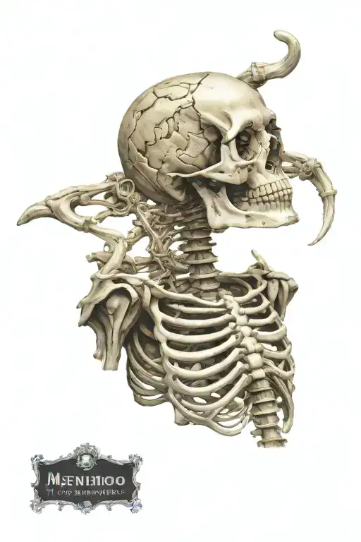 Memento Mori", German Mammoth ivory skeleton - second half of the 18th century"Memento Mori", Vanitas, Mammoth ivory (  tattoo design idea