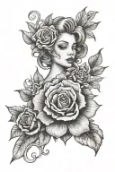 Melissa tattoo design idea