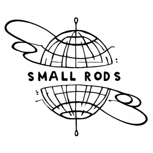 "28 , 321 , small rods" fine line globe tattoo design idea